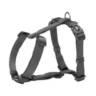 Trixie (Тріксі) Premium H-Harness - Шлея нейлонова H-подібна для собак; S-M/42-60 см (Графітовий)