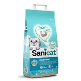 Sanicat (Саникет) Clumping Marseille Soap Cat Litter – Бентонитовый комкующийся наполнитель с ароматом марсельского мыла для кошачьего туалета; 8 л / 6,9 кг
