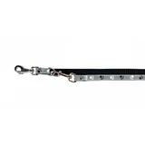 Trixie (Тріксі) Silver Reflect Adjustable Leash - Повідець-перестібка зі світло-відбиваючими елементами; 2,0х200 см (Сірий)