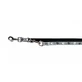 Trixie (Тріксі) Silver Reflect Adjustable Leash - Повідець-перестібка зі світло-відбиваючими елементами; 2,0х200 см (Сірий)