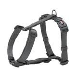 Trixie (Трикси) Premium H-Harness - Шлея нейлоновая H-образная для собак; XS-S/30-44 см (Графитовый)