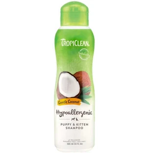 TropiClean (Тропіклін) Gentle Coconut Pet - Гіпоалергенний шампунь з ароматом ніжного кокоса для кошенят і цуценят; 355 мл