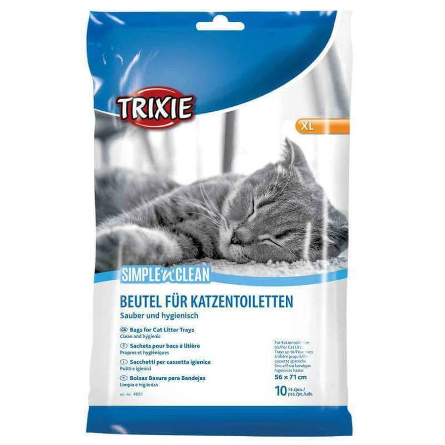 Trixie (Тріксі) Simple and Clean Bags for Cat Litter Trays - Пакети для котячих туалетів; 56х71 см: ціни та характеристики