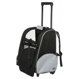 Trixie (Трикси) Tbag Trolley – Сумка-рюкзак для собак, кошек и других мелких животных весом до 6 кг; 32х25х45 см (Черный / Серый)