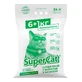 Super Cat (Супер Кет) - Деревний наповнювач з ароматом лаванди для котячих туалетів; 7 кг (6+1 кг)