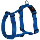 Trixie (Трикси) Premium H-Harness - Шлея нейлоновая H-образная для собак; L-XL/75-120 см (Синий)