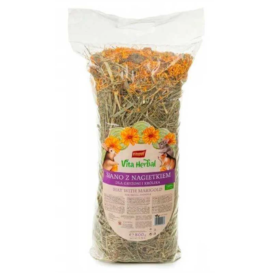 Vitapol Vita Herbal - Сено с календулой для грызунов; 800 г: цены и характеристики