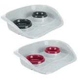 Trixie (Трикси) Table with 2 bowls - Столик с 2 мисками для котов и небольших собак; 250 мл+300 мл