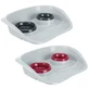 Trixie (Трикси) Table with 2 bowls - Столик с 2 мисками для котов и небольших собак; 250 мл+300 мл