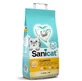 Sanicat (Саникет) Clumping Cat Litter – Бентонитовый наполнитель комкующийся для кошачьего туалета без запаха; 8 л / 6,9 кг