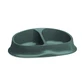 Stefanplast (Стефанпласт) Chic Double Bowl - Миска двойная пластиковая для собак и котов с противоскользящим ободком; 2х250 мл (Изумруд)