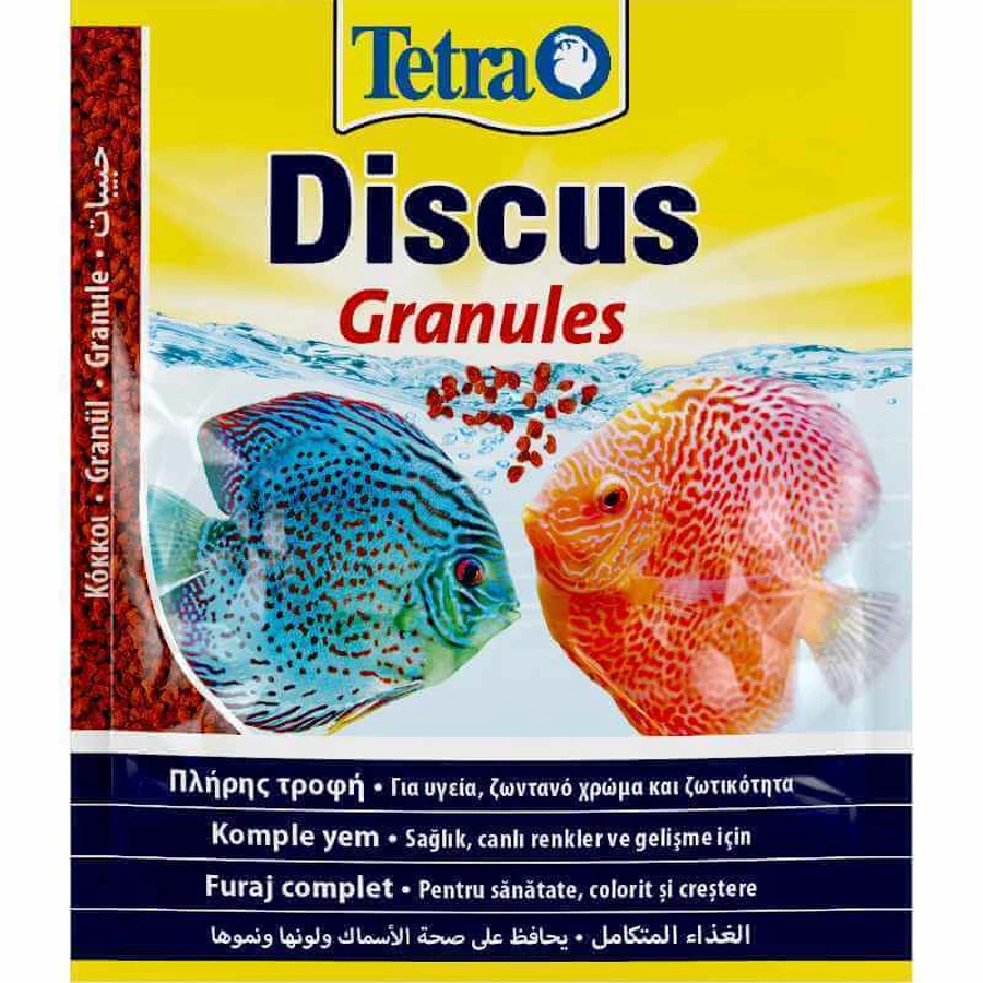 Tetra (Тетра) Discus - Корм для рыб-дискусов; 15 г: цены и характеристики