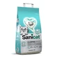 Sanicat (Санікет) Clumping White Cat Litter – Білий бентонітовий наповнювач, що утворює грудки, для котячого туалету без аромату; 20 л / 16 кг