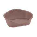 Stefanplast (Стефанпласт) Sleeper - Пластиковий лежак для собак і котів; 69х49х28 см (Коричнево-рожевий)