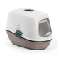 Stefanplast (Стефанпласт) Furba Top Chic - Туалет закрытый для котов с системой просеивания; 58,5x39,4x42,7 см (Белый / Бежевый New 2022)