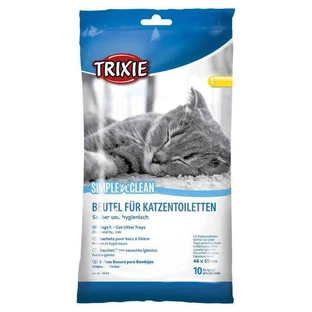 Trixie (Тріксі) Simple and Clean Bags for Cat Litter Trays - Пакети для котячих туалетів; 46х59 см