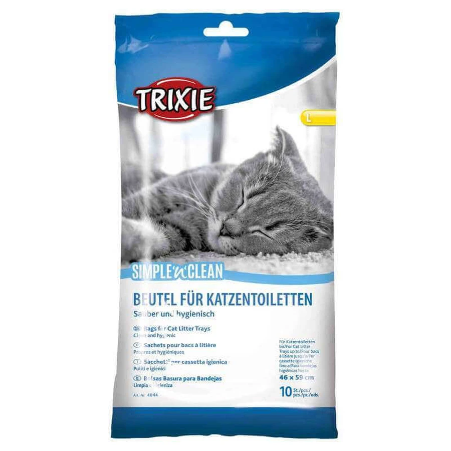 Trixie (Тріксі) Simple and Clean Bags for Cat Litter Trays - Пакети для котячих туалетів; 46х59 см: ціни та характеристики