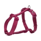 Trixie (Трикси) Premium H-Harness - Шлея нейлоновая H-образная для собак; XXS-XS/20-32 см (Ярко-розовый)