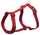 Trixie (Тріксі) Premium H-Harness - Шлея нейлонова H-подібна для собак; M-L/50-75 см (Червоний)