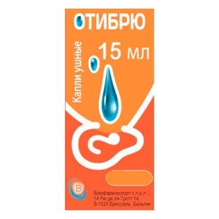Отибрю кап. уш. фл. 15 мл