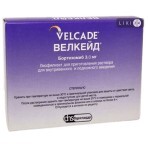 Велкейд ліофіл. д/р-ну д/ін. 3 мг фл.: ціни та характеристики