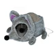 Trixie (Тріксі) Lukas Cuddly Cave - Плюшевий будиночок-лежак з дряпкою для кішок; 35х33х65 см (Сірий)