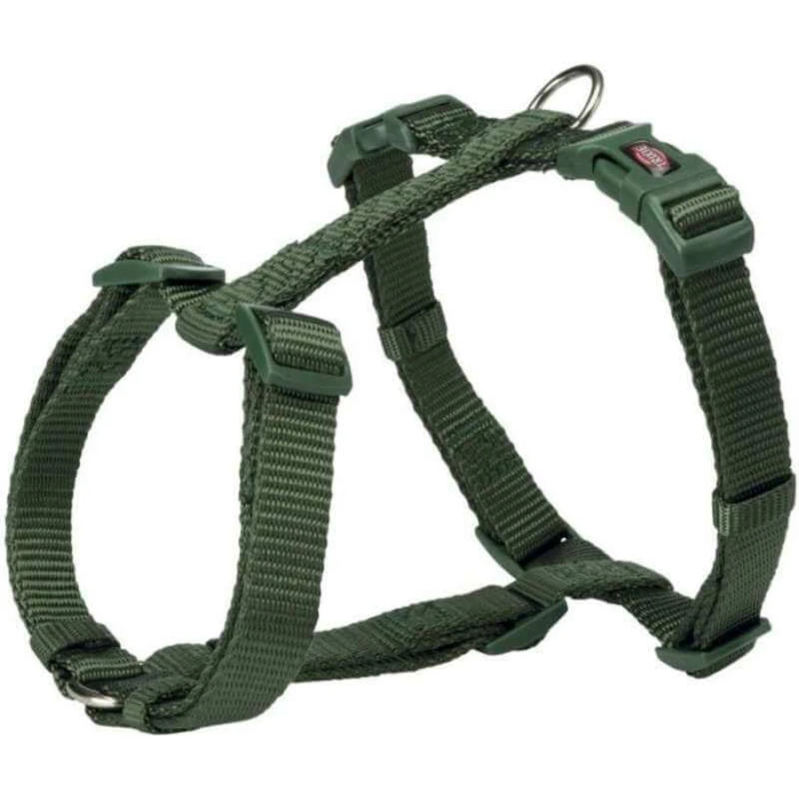 Trixie (Тріксі) Premium H-Harness - Шлея нейлонова H-подібна для собак; S-M/42-60 см (Оливковий): ціни та характеристики