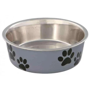 Trixie (Тріксі) Stainless Steel Bowl - Миска металева з пластиковим покриттям; 300 мл