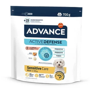 Advance (Едванс) Dog Sensitive Mini Salmon - Сухий корм з лососем для дорослих собак маленьких порід з чутливим травленням; 700 г