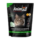 AnimAll (ЭнимАлл) Cat litter Green emerald - Наполнитель силикагелевый Зеленый изумруд для кошачьего туалета; 3,8 л (Салатовый)