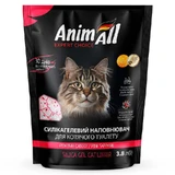 AnimAll (ЭнимАлл) Cat litter Pink sapphire - Наполнитель силикагелевый Розовый сапфир для кошачьего туалета; 3,8 л (Розовый)