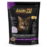 AnimAll (ЭнимАлл) Premium Edition Purple Amethyst - Наполнитель Фиолетовый аметист силикагелевый для кошачьего туалета; 5 л