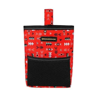 Bronzedog (Бронздог) Treat Bag - Сумка Інки для ласощів; 17х12 см (Червоний)