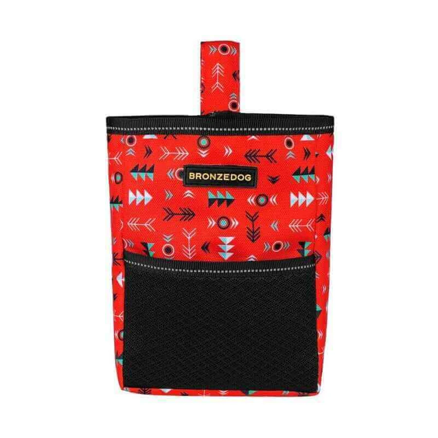 Bronzedog (Бронздог) Treat Bag - Сумка Інки для ласощів; 17х12 см (Червоний): ціни та характеристики