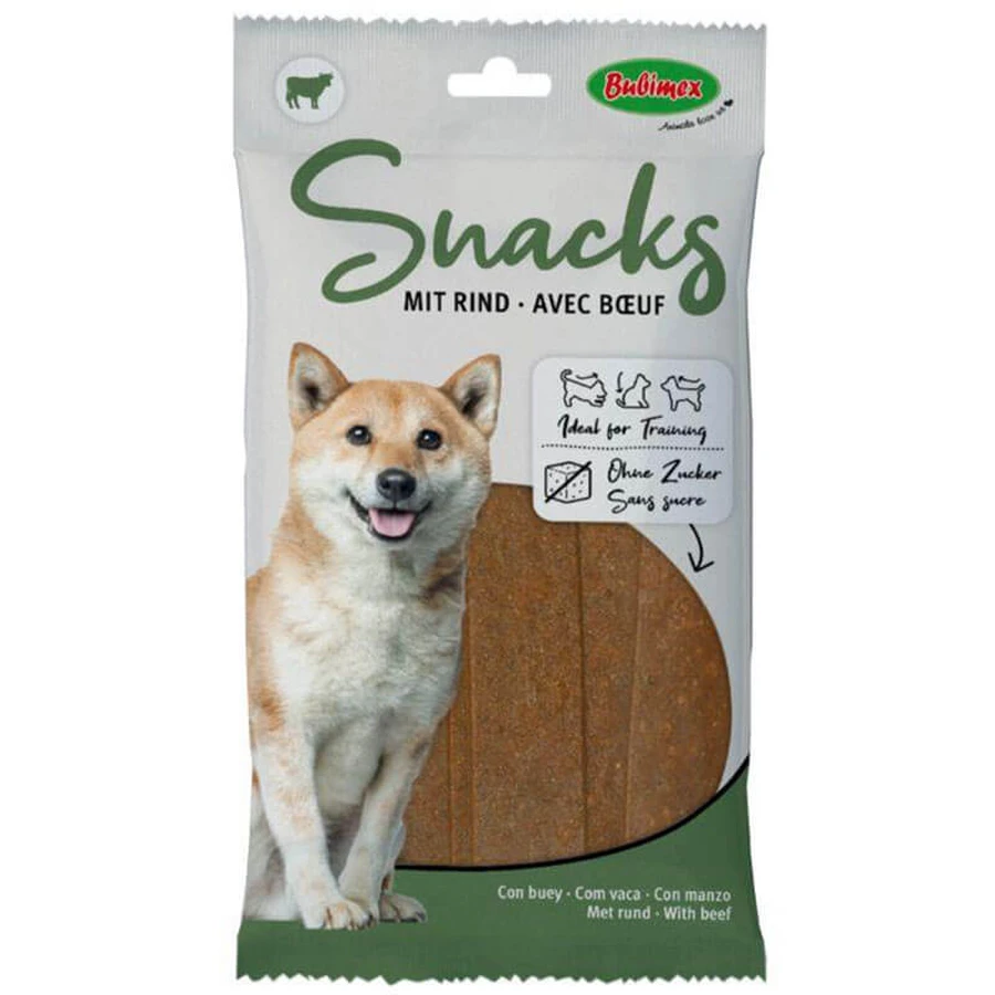 Bubimex (Бубимекс) Chewing Strips Beef - Лакомства жевательные с говядиной для собак; 120 г: цены и характеристики
