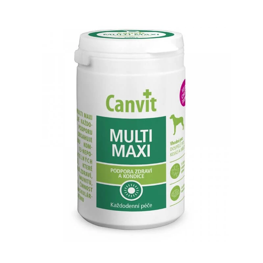 Canvit (Канвит) MULTI MAXI - Мультивитаминный комплекс Мульти Макси для собак; 230 г (76 табл.): цены и характеристики