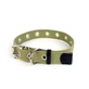 Collar (Коллар) - Ошейник брезентовый безразмерный со светоотражающей нитью; 2,5х52 см