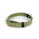 Collar (Коллар) - Нашийник брезентовий, подвійний зі світловідбиваючою ниткою; 2,5х41-53 см
