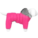 Collar (Коллар) AiryVest ONE - Утепленный комбинезон для собак (розовый); M45 (42-45 см)