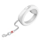 Collar (Коллар) WAUDOG - Круглый поводок-рулетка для собак, лента (2,9 м, до 40 кг); XS-M (Белый)