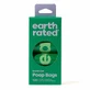 Earth Rated (Эс Рейтид) Poop Bags Lavender - Пакеты для уборки за собакой с ароматом лаванды; 120 шт. (8 рулон.х15 шт.)