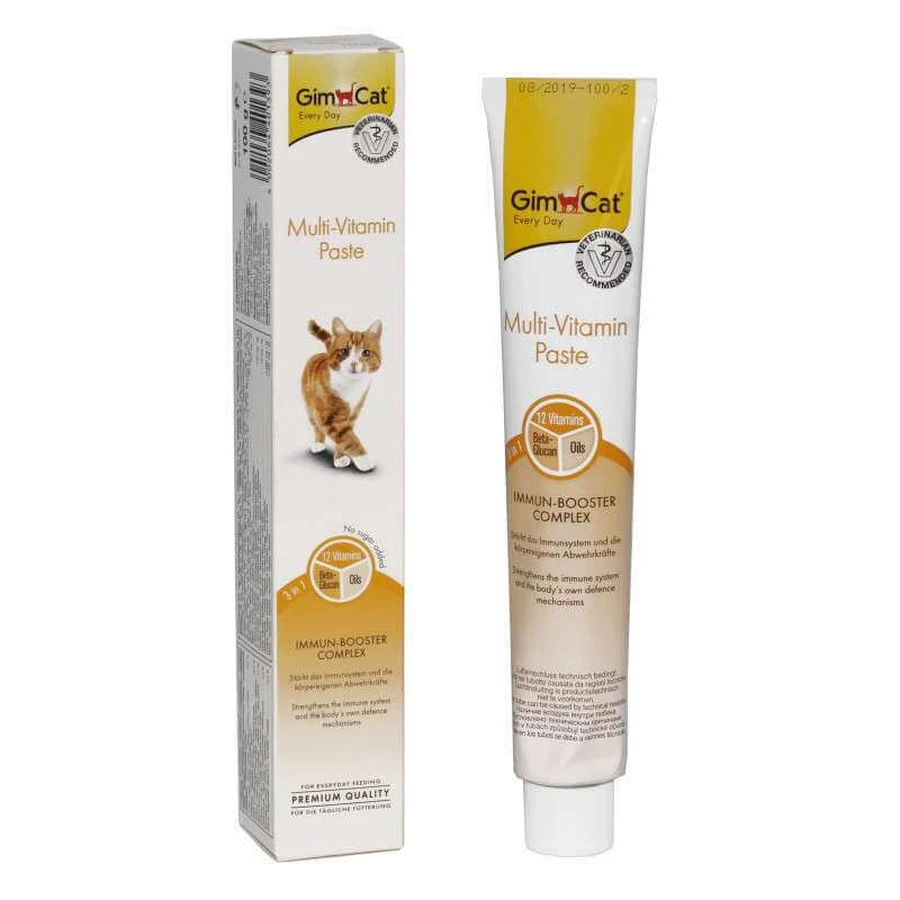 GimCat (ДжимКет) Multi-Vitamin - Мультивітамінна паста для котів; 200 г: ціни та характеристики