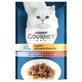 Gourmet (Гурмэ) Perle Duo - Влажный корм с телятиной и уткой для кошек (кусочки в подливе); 85 г