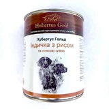 Hubertus Gold (Хубертус Голд) - Консервированный корм индейка с рисом и льняным маслом для активных собак; 800 г