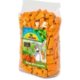 JR Farm (Джиэр Фарм) Carrot Quad-Bits - Закуска из моркови для стирания зубов у грызунов; 300 г