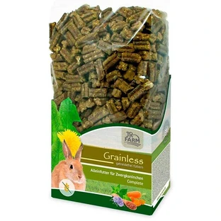 JR Farm (Джиер Фарм) Grainless Complete Dwarf Rabbits - Беззерновий корм з сирою клітковиною для кроликів; 1,35 кг