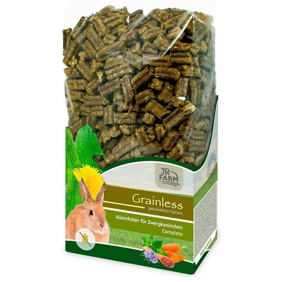 JR Farm (Джиер Фарм) Grainless Complete Dwarf Rabbits - Беззерновий корм з сирою клітковиною для кроликів; 1,35 кг: ціни та характеристики