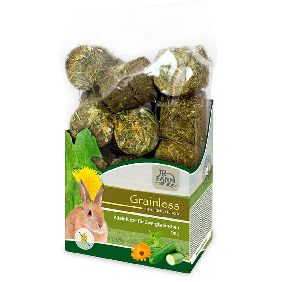 JR Farm (Джиэр Фарм) Grainless One Dwarf Rabbit - Беззерновой корм с сырой клетчаткой для кроликов; 950 г: цены и характеристики
