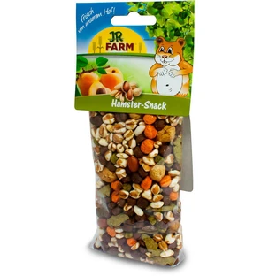 JR Farm (Джиэр Фарм) Hamsters' Snack - Лакомство с арахисом и абрикосами для хомяков, мышей, крыс; 100 г