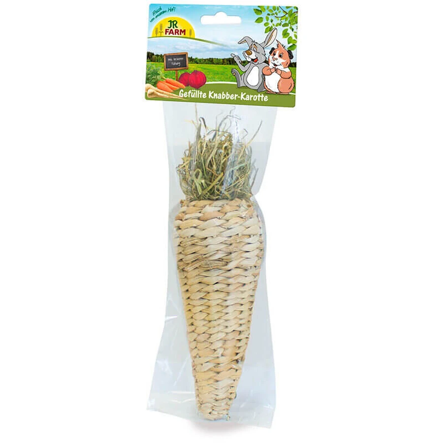 JR Farm (Джиер Фарм) Stuffed Nibble-Carrot - Фарширований прикорм з морквою для гризунів; 125 г: ціни та характеристики